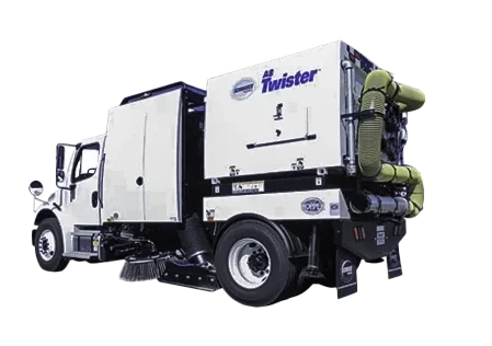 Schwarze A8 Twister Sweeper