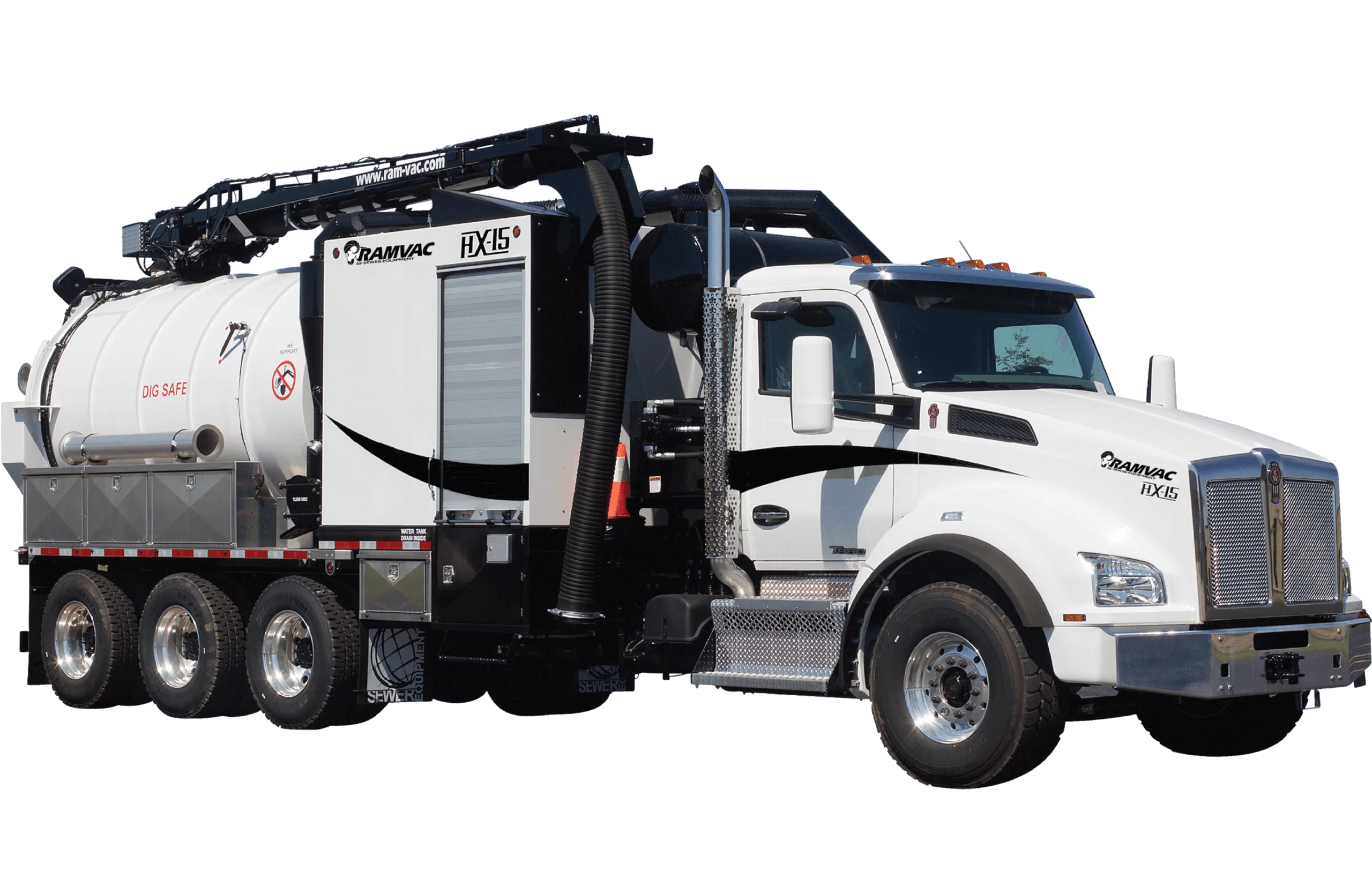 2023 Kenworth w/ Ramvac HX-12 Hydro Excavator