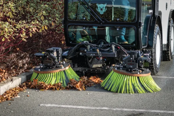 Multihog ECV Multi-Use Vehicle and Electric Sweeper