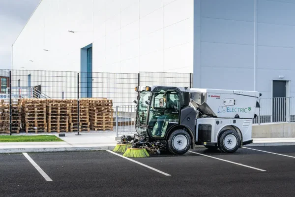 Multihog ECV Multi-Use Vehicle and Electric Sweeper